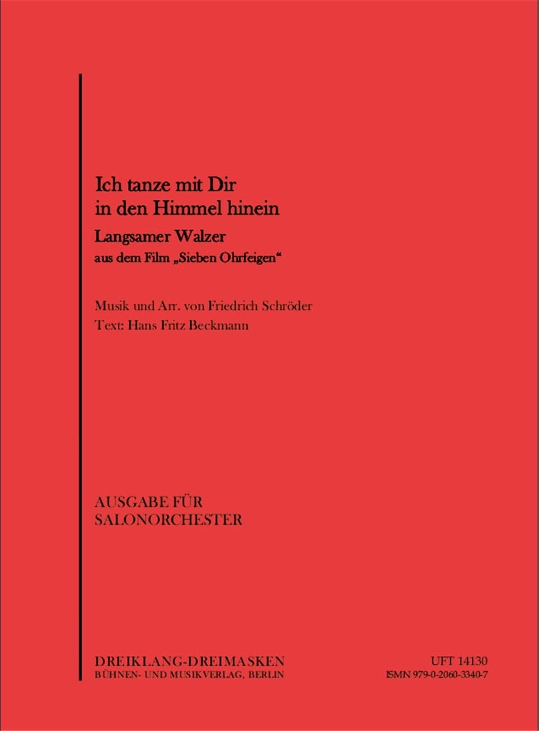 Ich tanze mit dir in den Himmel hinein